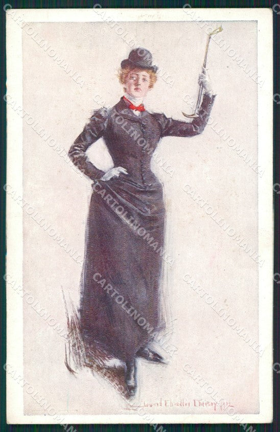Artist Christy Howard Sidesaddle Lady MEU Publisher postcard cartolina KS5671 – fronte