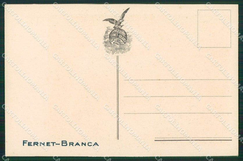 Artist Nanni Adv Pubblicitaria Fernet Branca Sevilla postcard cartolina KS5689 – retro