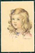 Maria Pia Girl serie 216 postcard cartolina KS5731 – fronte