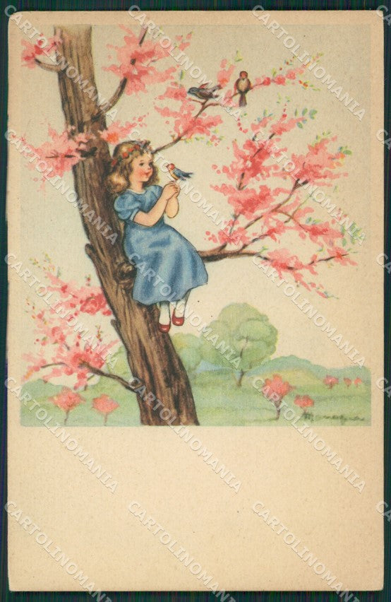 Maria Pia Child serie 178 CREASE postcard cartolina KS5738 – fronte