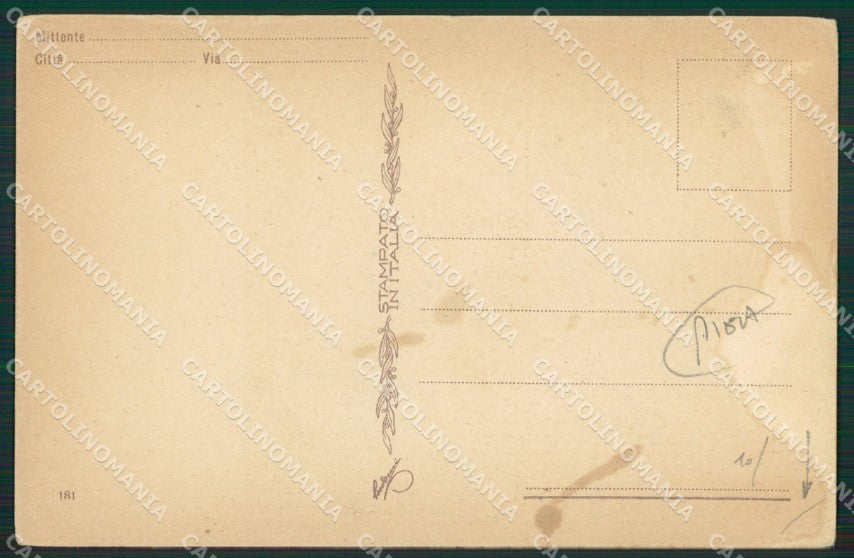 Maria Pia Child serie 181 CREASE postcard cartolina KS5741 – retro