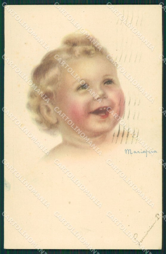 Maria Pia Child serie 511 postcard cartolina KS5743 – fronte