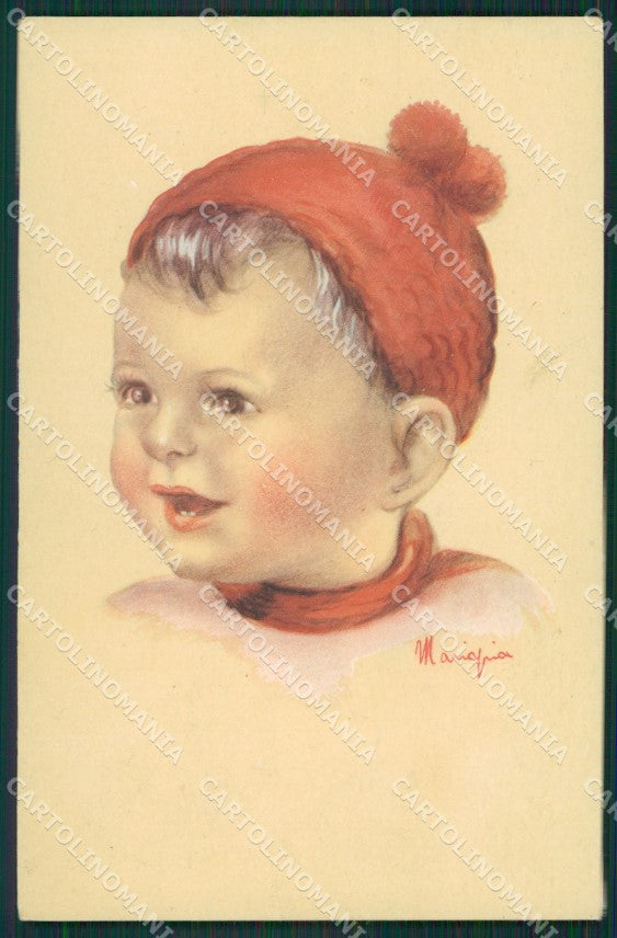 Maria Pia Child serie 541 postcard cartolina KS5745 – fronte