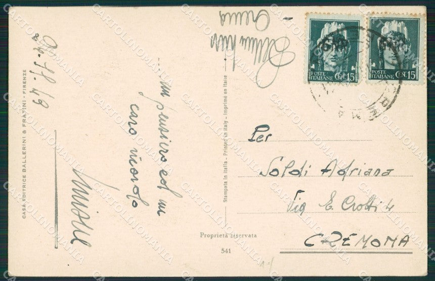Maria Pia Child serie 541 postcard cartolina KS5745 – retro