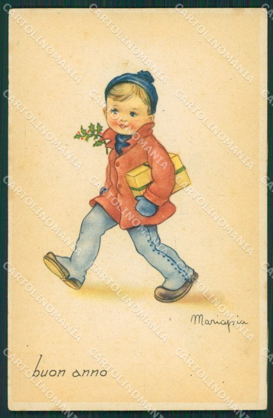 Maria Pia Child Augurale serie 9007 postcard cartolina KS5762 – fronte