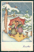 Maria Pia Children Augurale serie 560 TEARS postcard cartolina KS5777 – fronte