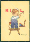 Maria Pia Child Painter serie 5100 FG postcard cartolina KS5787 – fronte