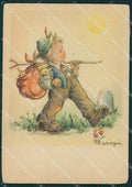 Maria Pia Child Tramp serie 30 CREASED FG postcard cartolina KS5801 – fronte