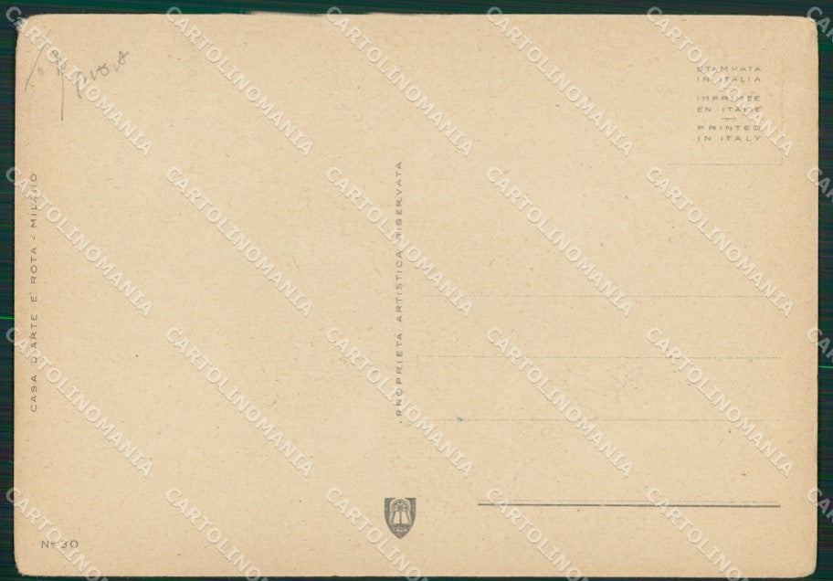 Maria Pia Child Tramp serie 30 CREASED FG postcard cartolina KS5801 – retro