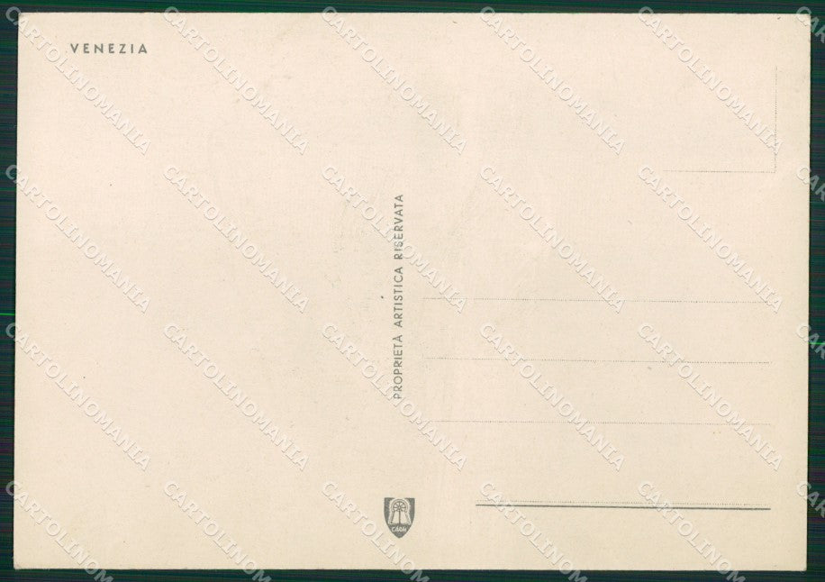 Maria Pia Girl Venezia FG postcard cartolina KS5804 – retro