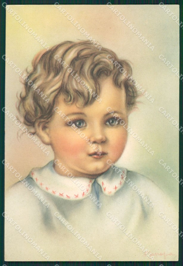Maria Pia Child serie 221 FG postcard cartolina KS5815 – fronte