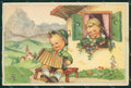 Maria Pia Children Mountain Accordion serie 124 FG CREASE cartolina KS5818 – fronte