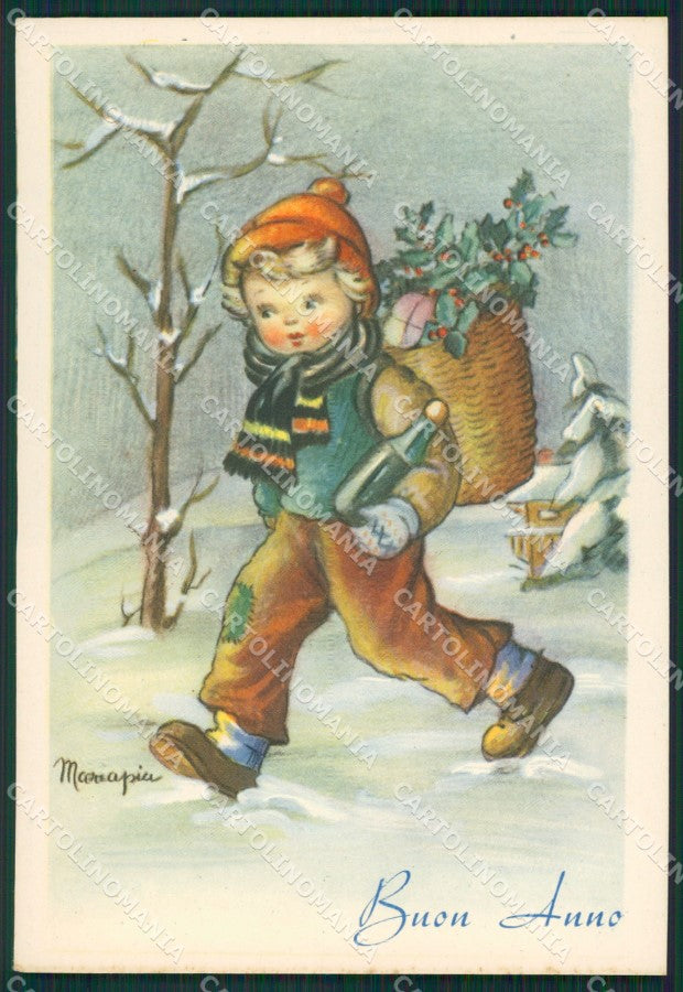 Maria Pia Child Augurale FG postcard cartolina KS5820 – fronte