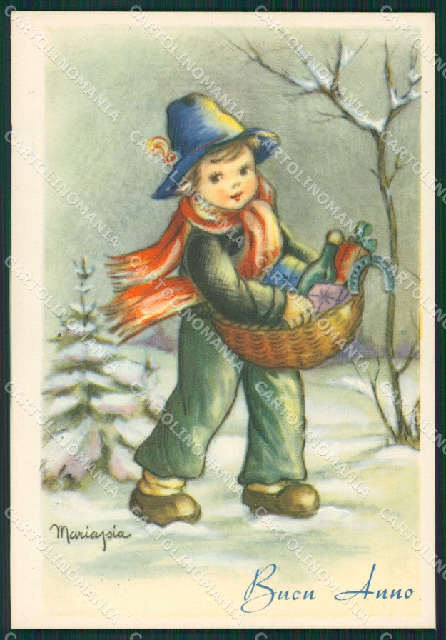 Maria Pia Child Augurale FG postcard cartolina KS5821 – fronte