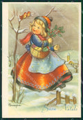 Maria Pia Girl Augurale FG postcard cartolina KS5827 – fronte