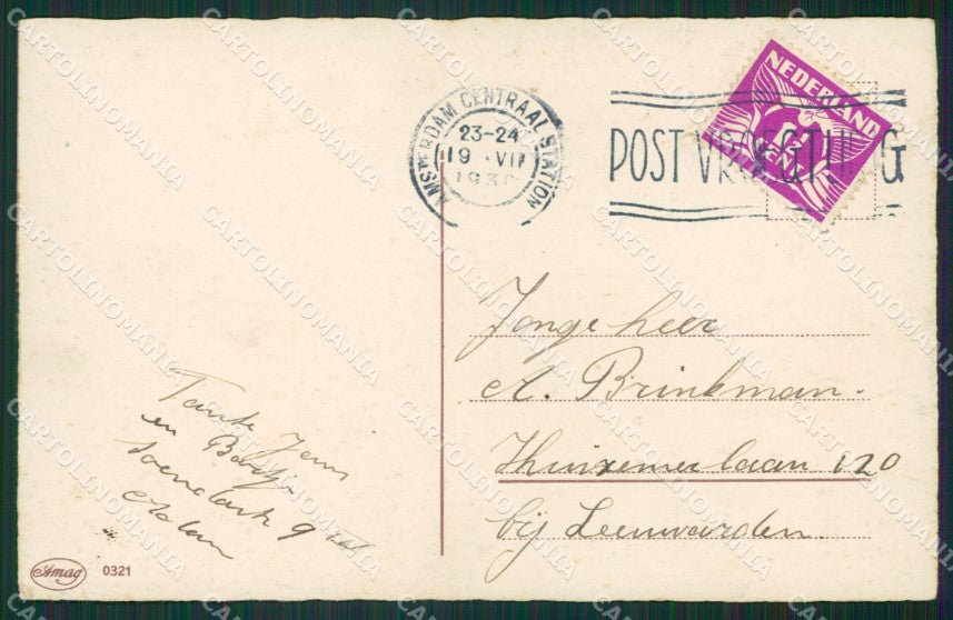 Margret Boriss Children Amag serie 0321 postcard cartolina KS5829 – retro