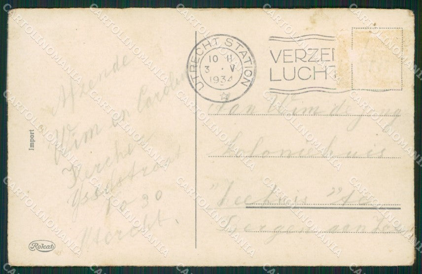 Margret Boriss Children postcard cartolina KS5837 – retro
