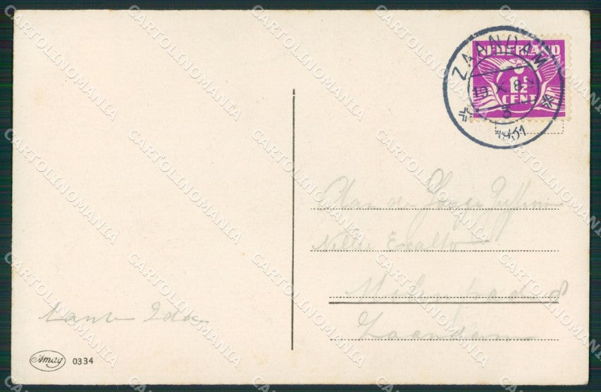 Margret Boriss Children Amag serie 0334 CREASE postcard cartolina KS5843 – retro