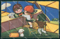 Margret Boriss Children Aviation Amag serie 0291 postcard cartolina KS5888 – fronte
