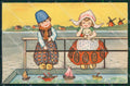 Margret Boriss Dutch Children Amag serie 0319 postcard cartolina KS5895 – fronte