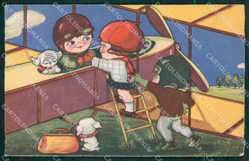 Margret Boriss Children Amag serie 0291 postcard cartolina KS5925 – fronte