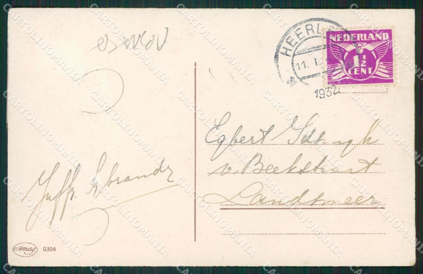 Margret Boriss Children Amag serie 0304 ABRADED postcard cartolina KS5953 – retro