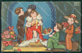 Margret Boriss Children Amag serie 0344 PIN HOLE postcard cartolina KS5969 – fronte