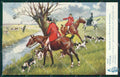 Artist Armour Sidesaddle Lady Horse Fox Hunting Tuck 9141 cartolina KS5984 – fronte