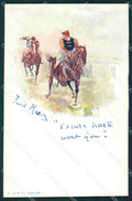 Artist Horse Racing Sport Finch Mason postcard cartolina KS6016 – fronte