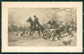 Artist Sanderson Car Horse Fox Hunting serie 4022 postcard cartolina KS6039 – fronte