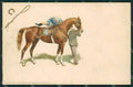 Artist Racing Jockey Horse Dondorf serie 118 postcard cartolina KS6072 – fronte