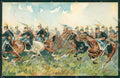 Ronchi Cavalleria Lancieri Militari Horse CREASE postcard cartolina KS6104 – fronte
