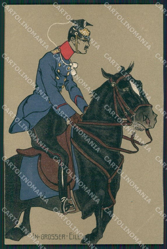 Soldier in Uniform Militari Dondorf 256 postcard cartolina KS6136 – fronte