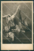 Artist Serralunga Torino Hunting Caccia postcard cartolina KS6182 – fronte