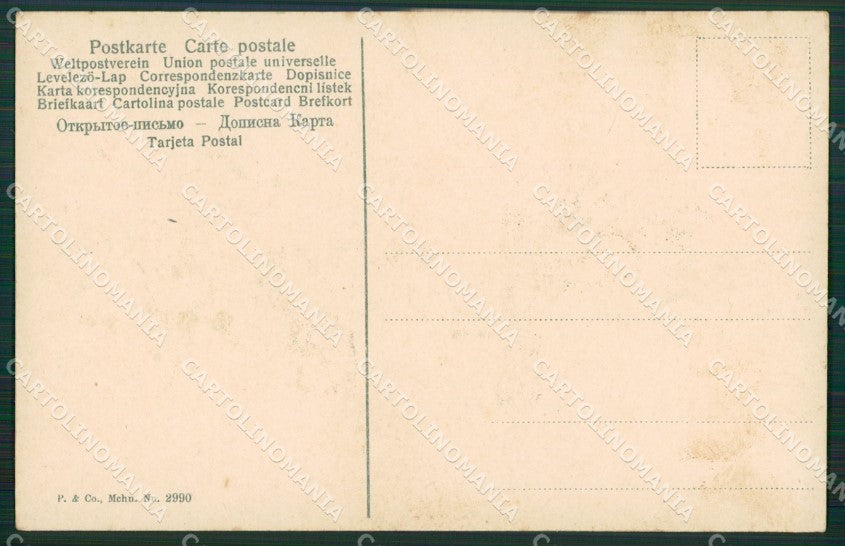 Hunting Birds Caccia postcard cartolina KS6184 – retro