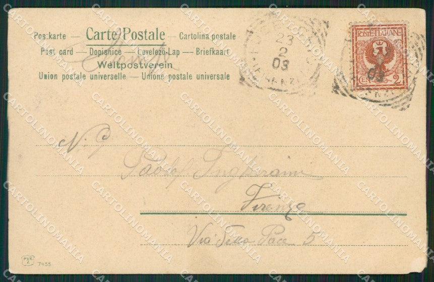 Hunting Caccia serie 7455 ABRADED postcard cartolina KS6223 – retro