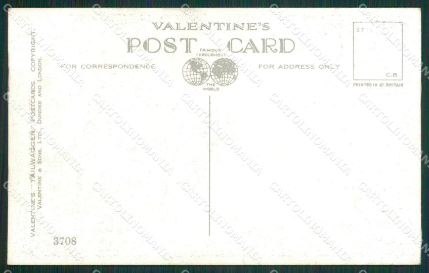 Mac Lucy Dawson Dalmatian dog Valentine postcard cartolina KS6346 – retro