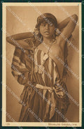 Ethnic North Africa Nude Lady Lehnert & Landrock postcard KS6357 – fronte