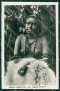 Ethnic North Africa Nude Lady Comini Real Photo postcard KS6372 – fronte