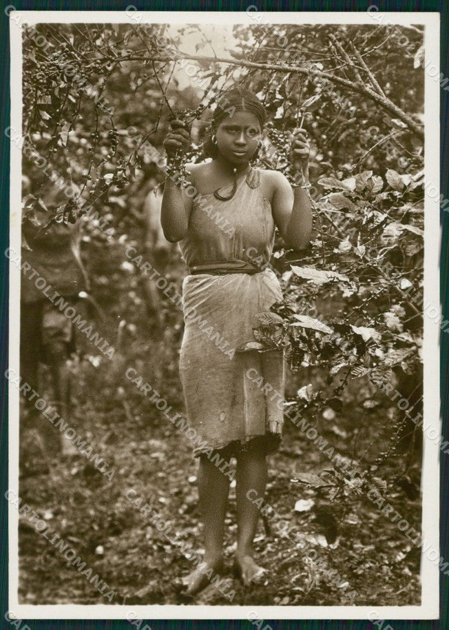 Ethnic North Africa Nude Lady Comini Real Photo FG postcard KS6398 – fronte