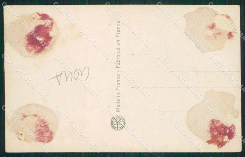 French Risque Nude Lady Noyer ABRADED BACK Real Photo postcard KS6606 – retro