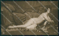 Risque Nude Lady NPG Real Photo postcard KS6752 – fronte