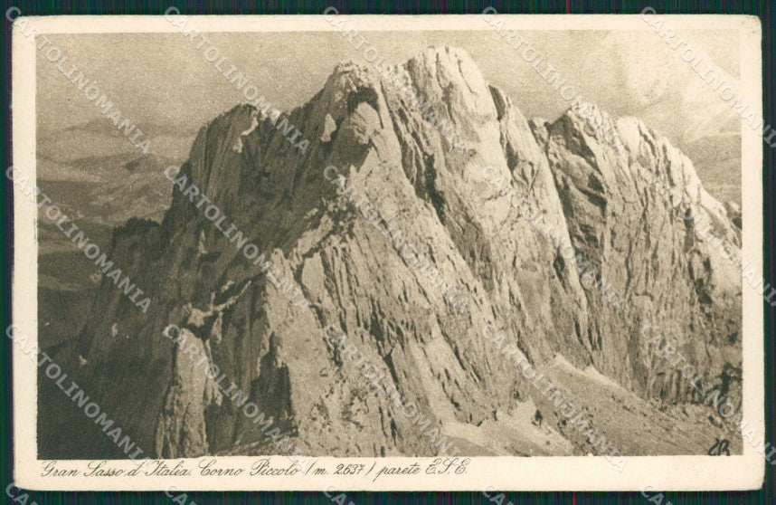 L'Aquila Morpurgo Gran Sasso Corno Piccolo CAI cartolina KS6835 – fronte