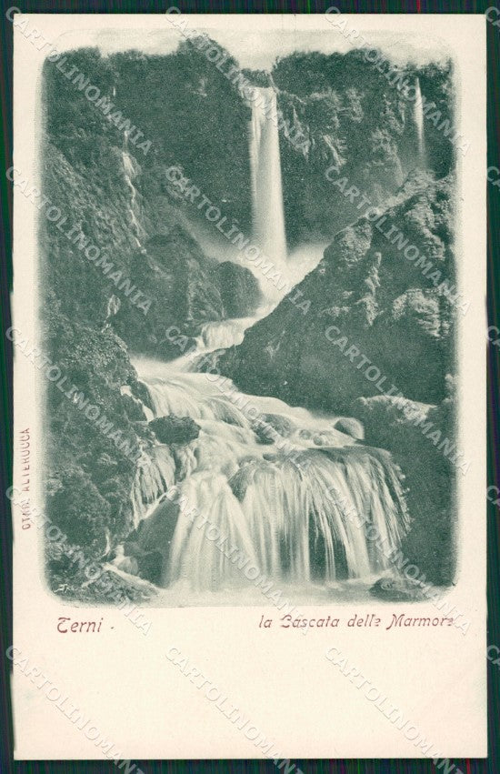 Terni Alterocca Cascata delle Marmore cartolina KS6872 – fronte