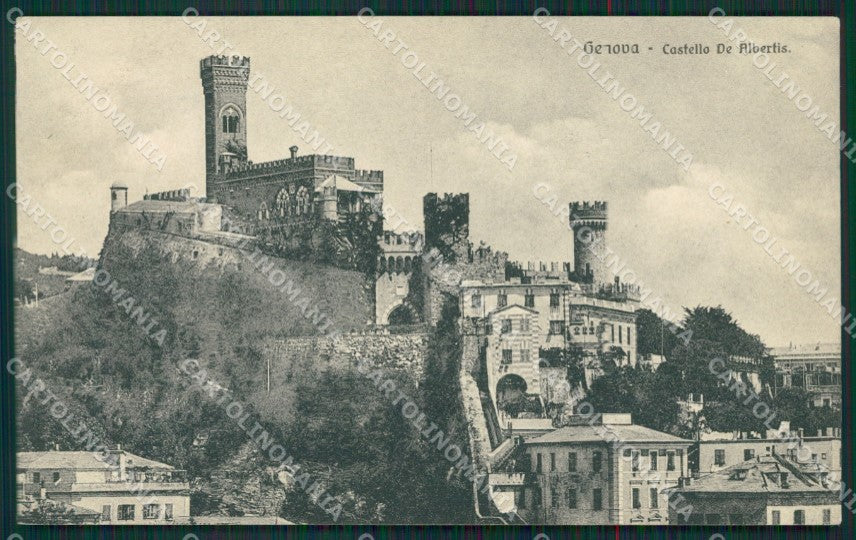 Genova Città Castello De Albertis cartolina KS6880 – fronte