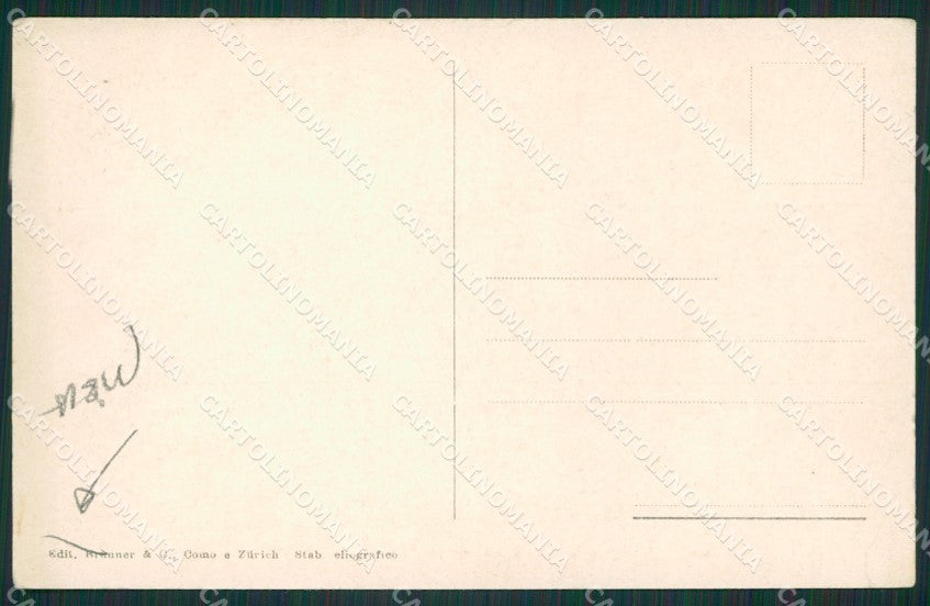 Genova Città PIEGA Camposanto cartolina KS6882 – retro