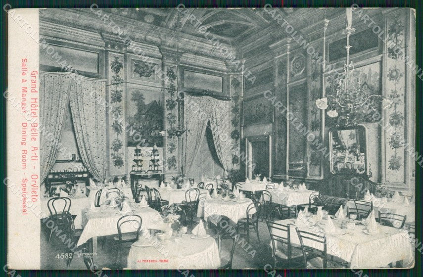 Terni Orvieto Città Alterocca 4582 Grand Hotel Belle Arti cartolina KS6886 – fronte