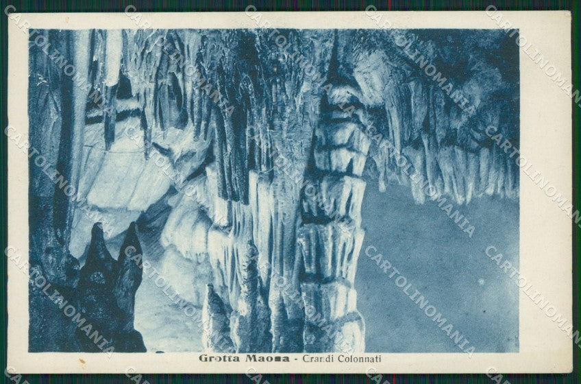Pistoia Montecatini Grotta Maona cartolina KS6889 – fronte