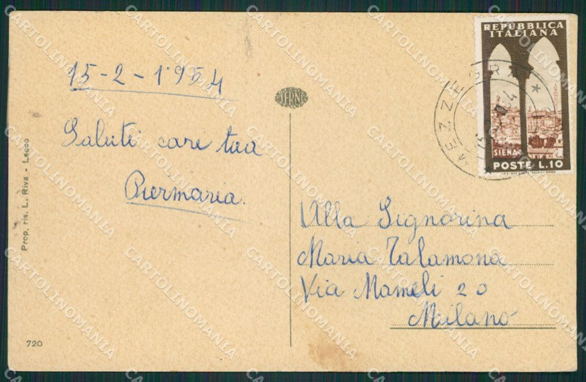 Como Cadenabbia Battello PIEGHINA cartolina KS6891 – retro