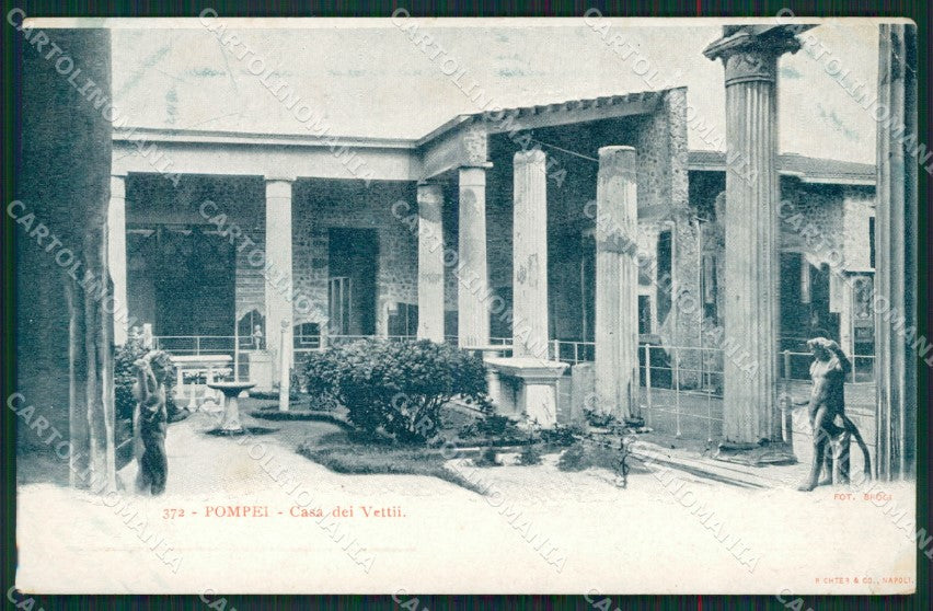Napoli Pompei STRAPPINO PIEGA Casa dei Vettii cartolina KS6894 – fronte